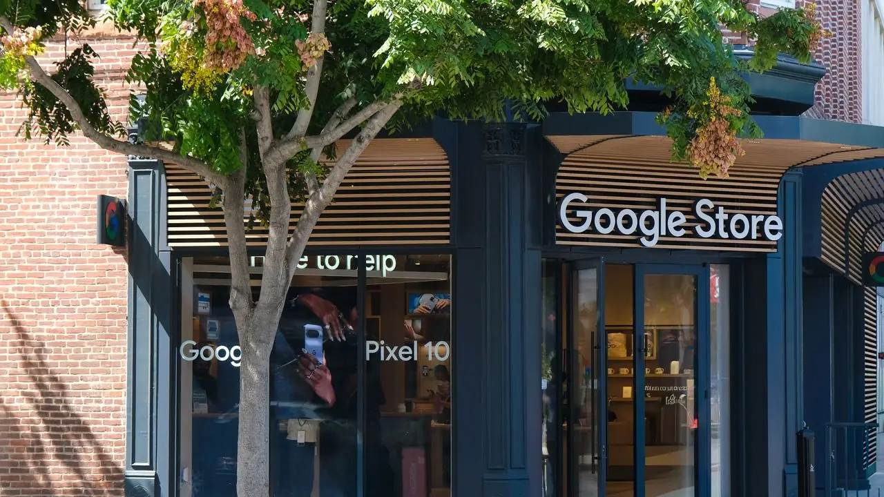 Google Store shopfront in Los Angeles